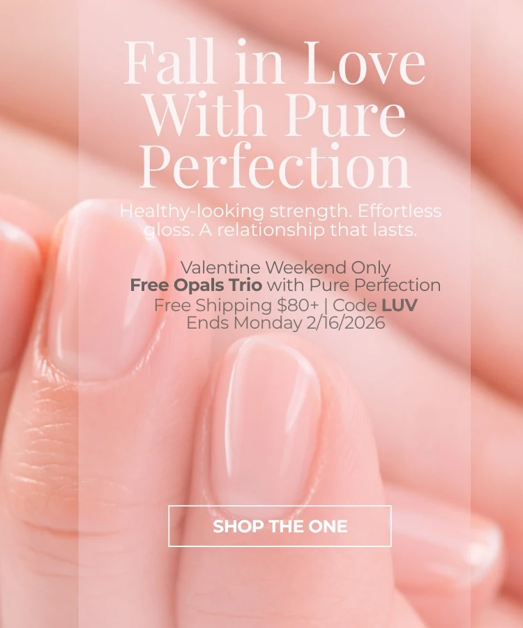 Valentines Day Pure Perfection Nail Care Offer
